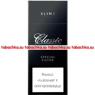 Сигареты Classic Black Slims Сигареты Classic Black Slims